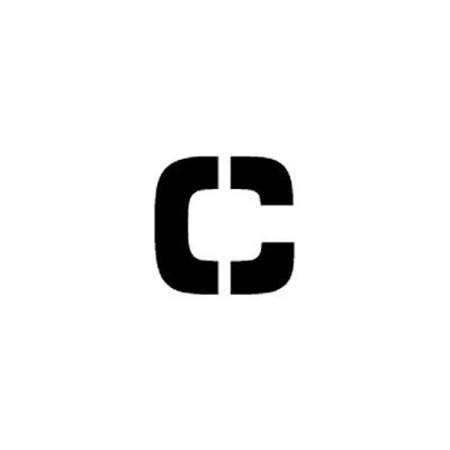 NATIONAL MARKER CO Individual Character Stencil 12in - Letter C PMC12-C
